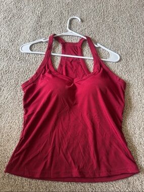 Women’s Performance Racerback Tank Top - Red